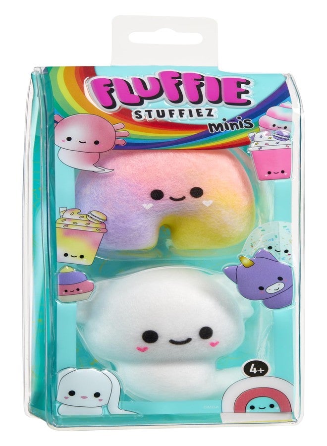 Fluffie Stuffiez دمى فلفي ستفيز الصغيرة القابلة للتجميع، بألوان قوس قزح وأكسولوتل، لعبة مفاجأة ناعمة وطرية للعب اللمسي، يمكنك صنعها بنفسك - Image 5